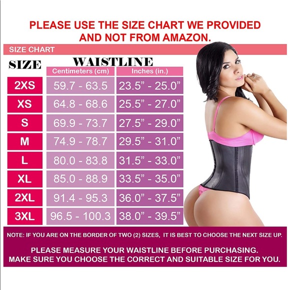 LadySlim Waist Trainer black small - Picture 4 of 8